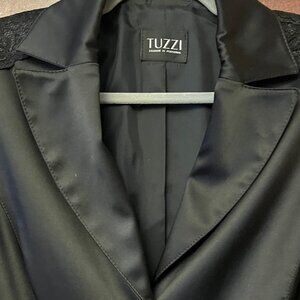 Tuzzi Black Blazer with Lace Back Detail